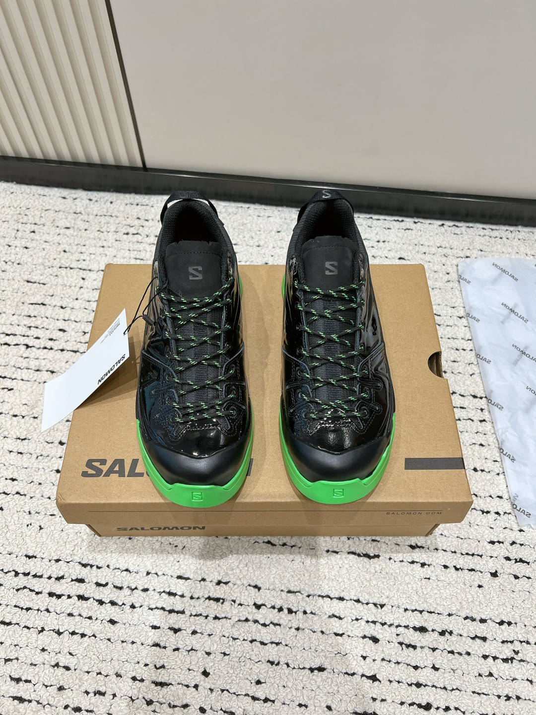 Balenciaga Salomon 萨洛蒙 26/ 新款拼接风绑带户外 登山鞋 休闲鞋 运动鞋
