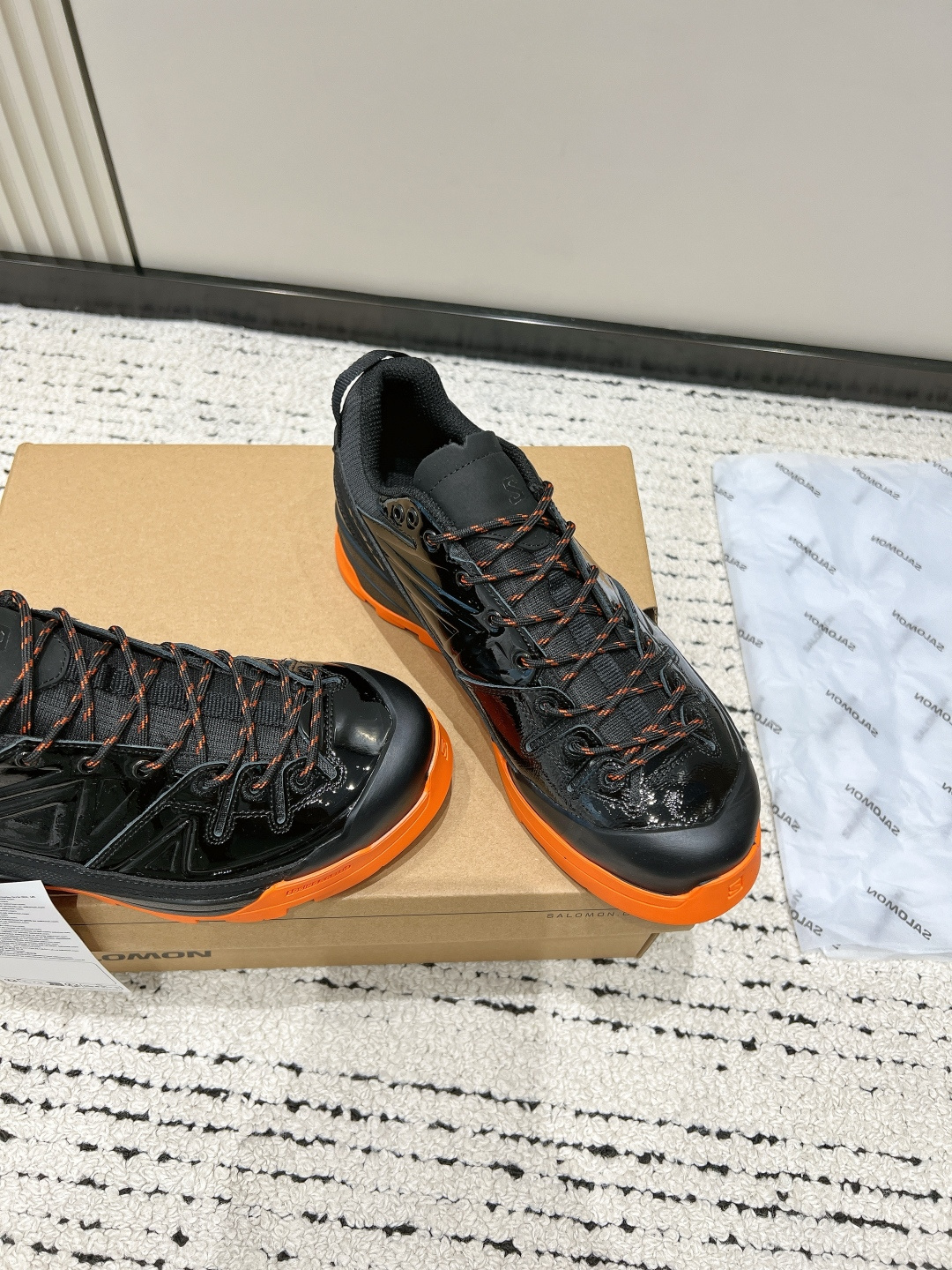 Balenciaga Salomon 萨洛蒙 26/ 新款拼接风绑带户外 登山鞋 休闲鞋 运动鞋