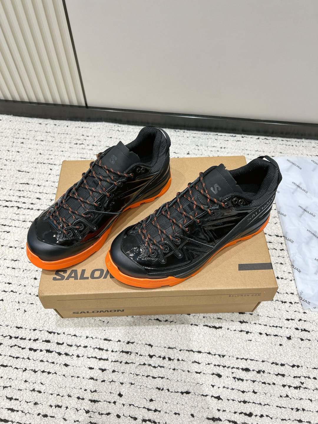 Balenciaga Salomon 萨洛蒙 26/ 新款拼接风绑带户外 登山鞋 休闲鞋 运动鞋