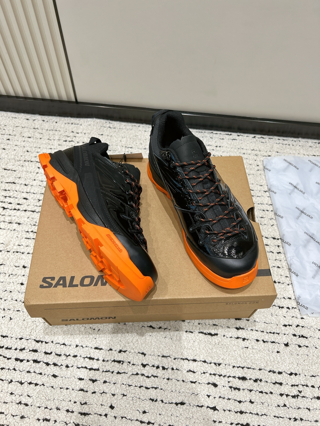 Balenciaga Salomon 萨洛蒙 26/ 新款拼接风绑带户外 登山鞋 休闲鞋 运动鞋