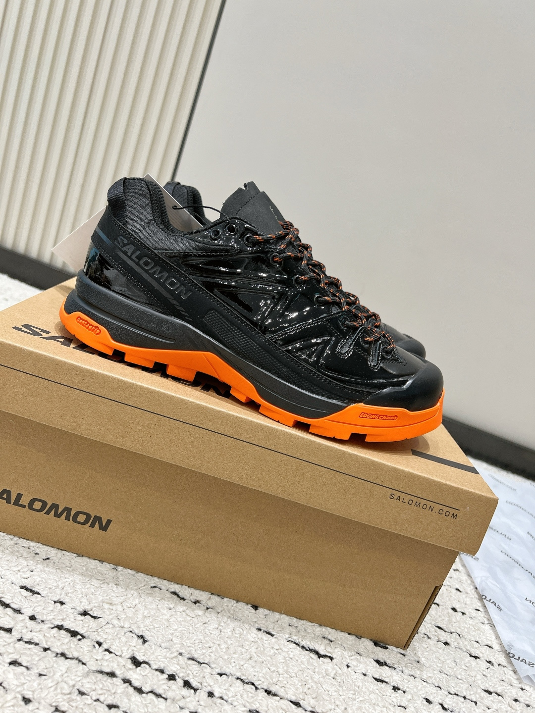Balenciaga Salomon 萨洛蒙 26/ 新款拼接风绑带户外 登山鞋 休闲鞋 运动鞋