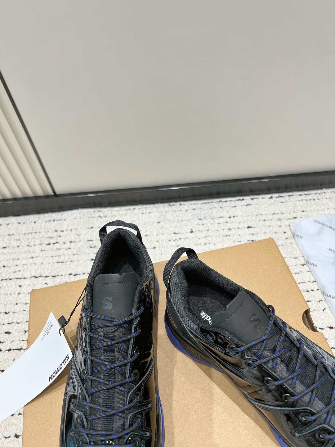 Balenciaga Salomon 萨洛蒙 26/ 新款拼接风绑带户外 登山鞋 休闲鞋 运动鞋