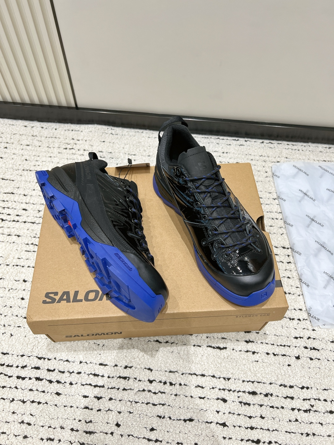 Balenciaga Salomon 萨洛蒙 26/ 新款拼接风绑带户外 登山鞋 休闲鞋 运动鞋