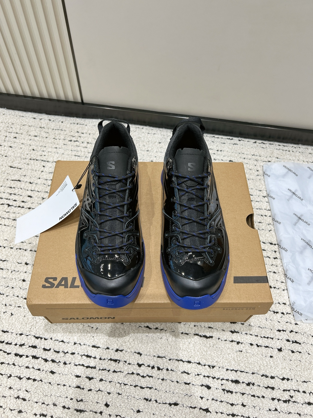 Balenciaga Salomon 萨洛蒙 26/ 新款拼接风绑带户外 登山鞋 休闲鞋 运动鞋