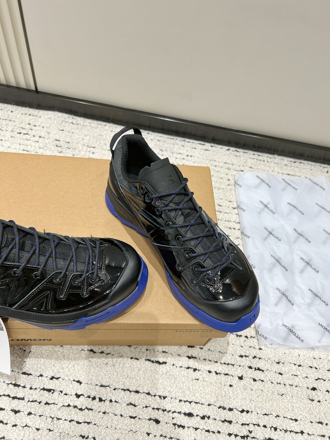 Balenciaga Salomon 萨洛蒙 26/ 新款拼接风绑带户外 登山鞋 休闲鞋 运动鞋