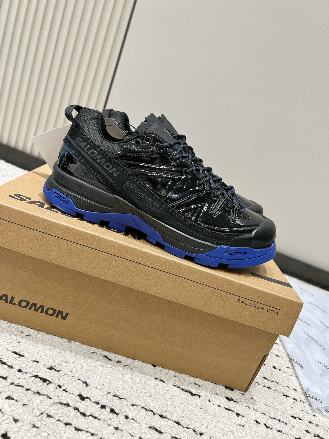 Balenciaga Salomon 萨洛蒙 26/ 新款拼接风绑带户外 登山鞋 休闲鞋 运动鞋