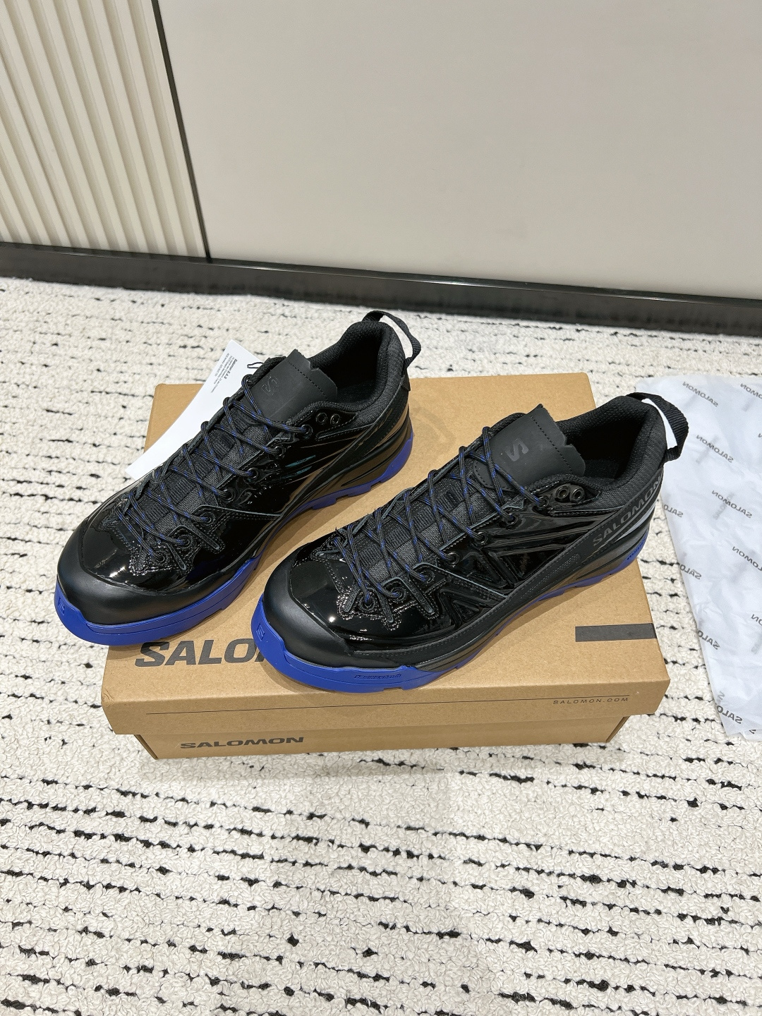 Balenciaga Salomon 萨洛蒙 26/ 新款拼接风绑带户外 登山鞋 休闲鞋 运动鞋