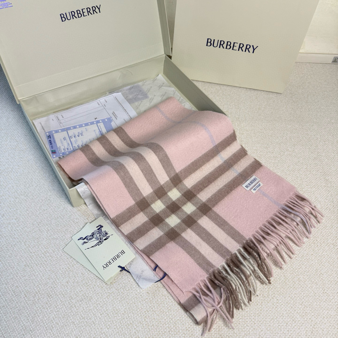 🆕【纯羊绒芯片版】Burberry · 巴宝莉经典万年格子❗️老款新作，最新官网全套辅料❗️HK🇭🇰外贸
