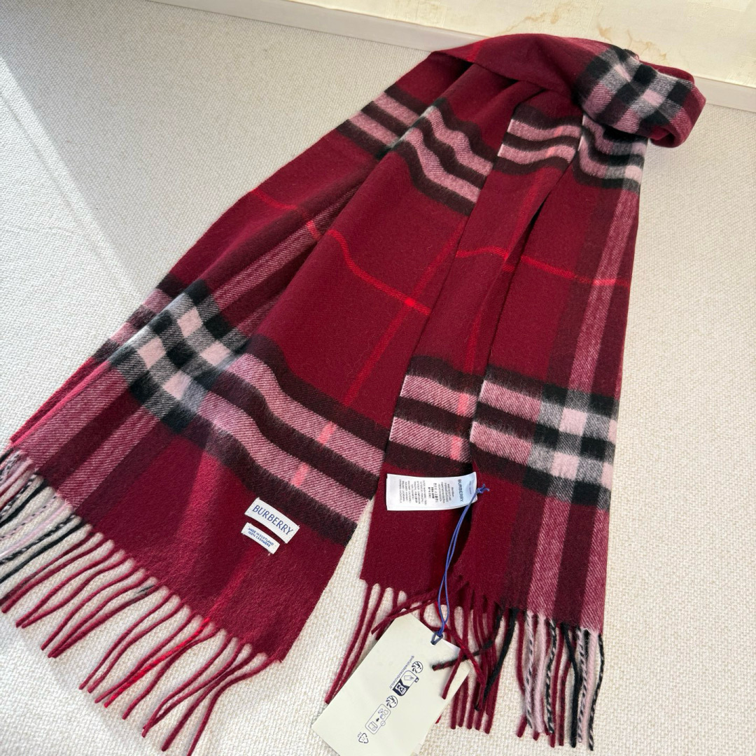 🆕【纯羊绒芯片版】Burberry · 巴宝莉经典万年格子❗️老款新作，最新官网全套辅料❗️HK🇭🇰外贸