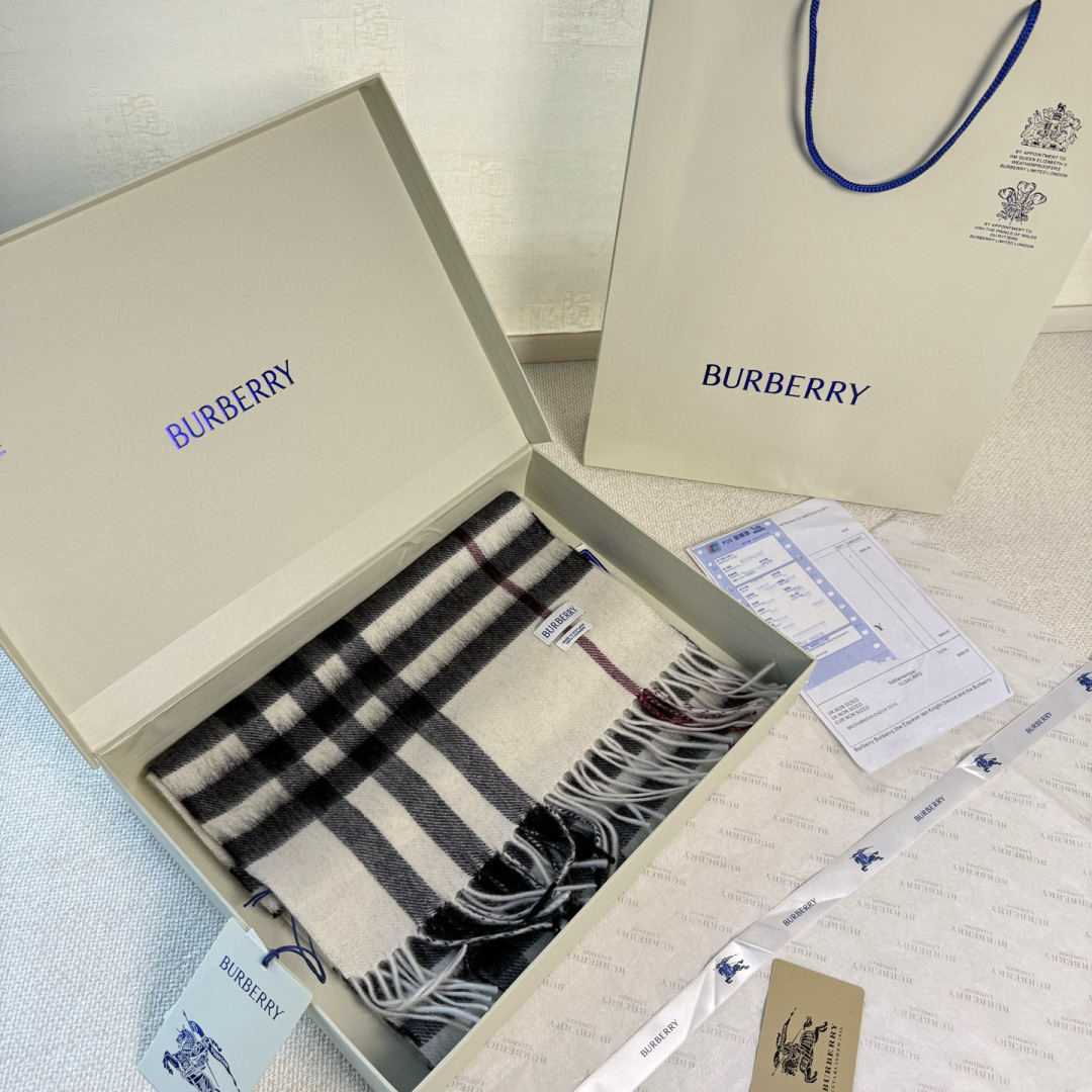 🆕【纯羊绒芯片版】Burberry · 巴宝莉经典万年格子❗️老款新作，最新官网全套辅料❗️HK🇭🇰外贸