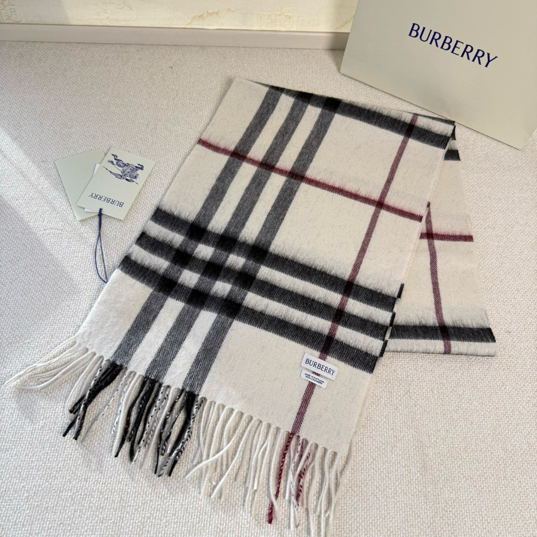🆕【纯羊绒芯片版】Burberry · 巴宝莉经典万年格子❗️老款新作，最新官网全套辅料❗️HK🇭🇰外贸