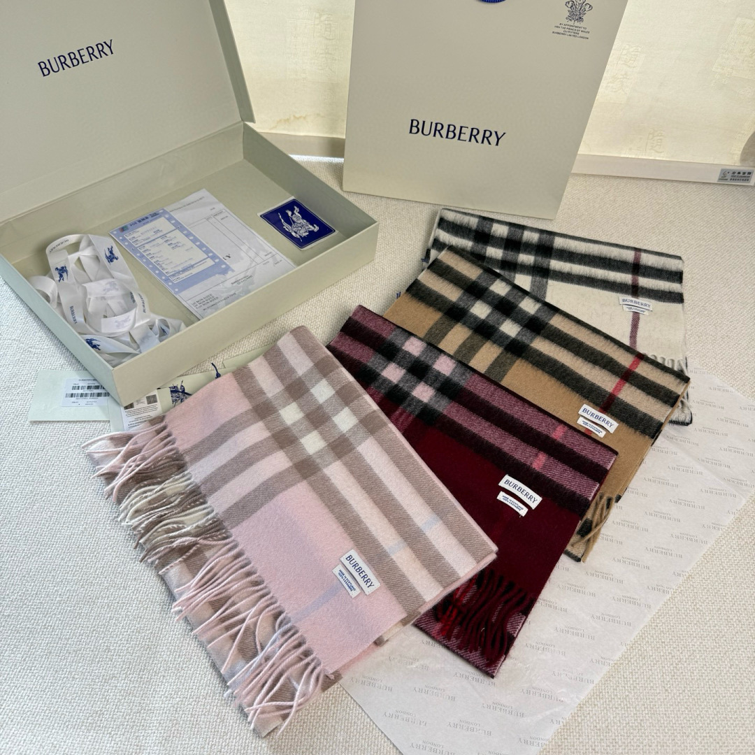 🆕【纯羊绒芯片版】Burberry · 巴宝莉经典万年格子❗️老款新作，最新官网全套辅料❗️HK🇭🇰外贸