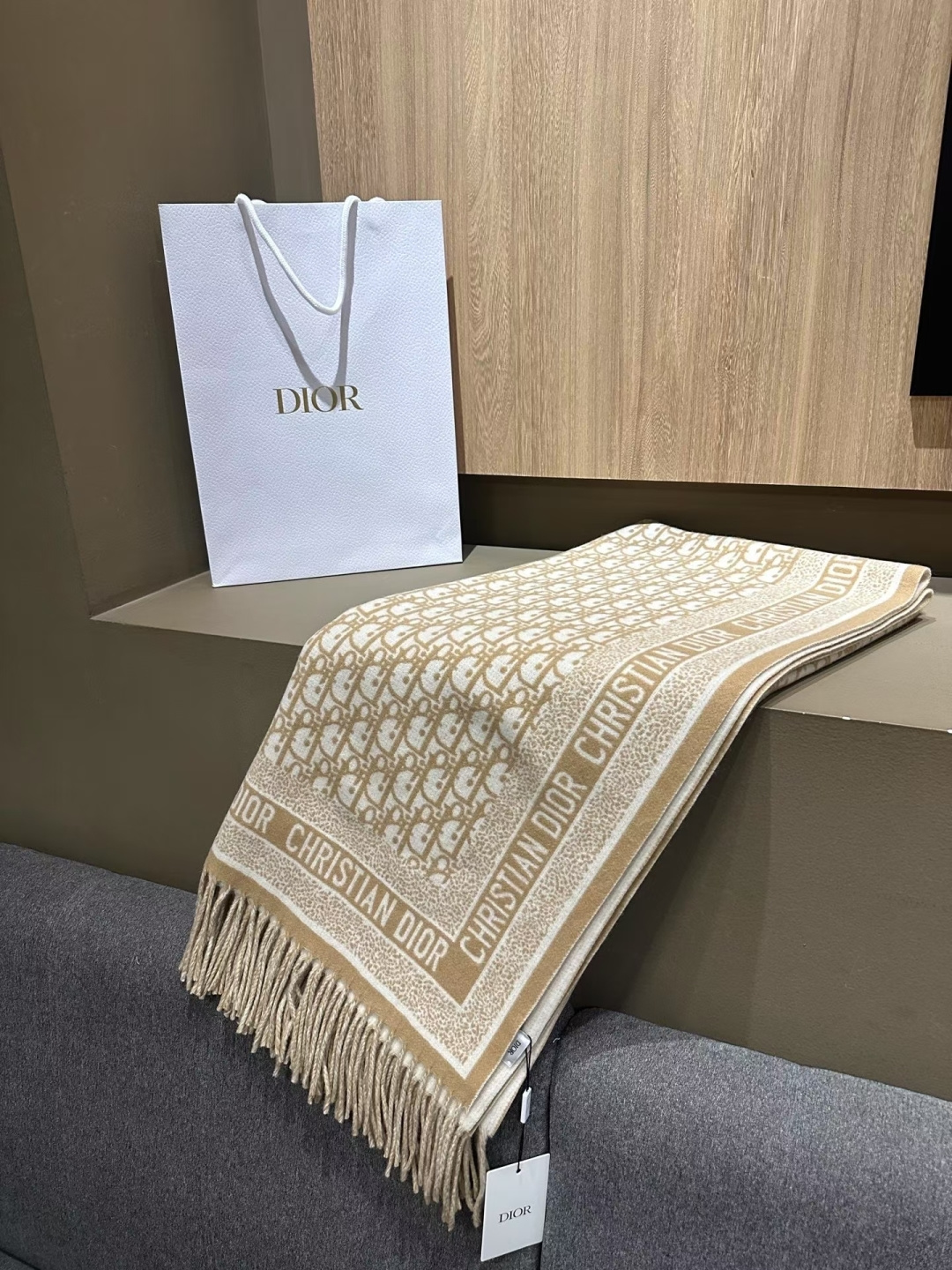 🆕高版本 · 经典的 Oblique 印花于 1969 年推出，装饰 Dior 各式单品，比如这款采用山