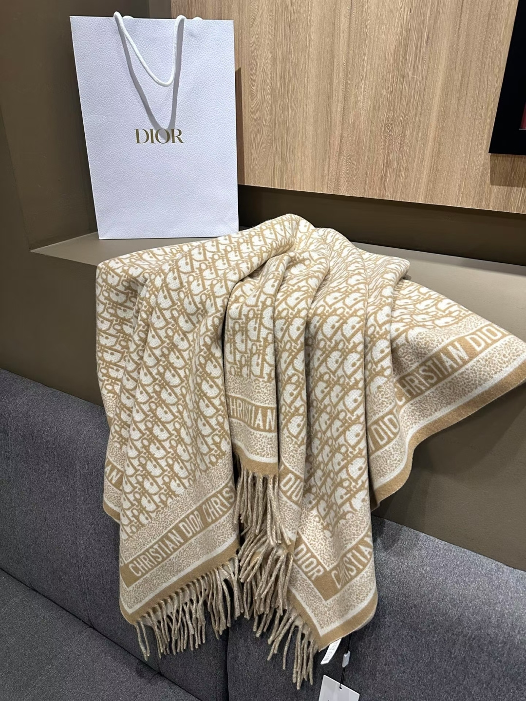 🆕高版本 · 经典的 Oblique 印花于 1969 年推出，装饰 Dior 各式单品，比如这款采用山