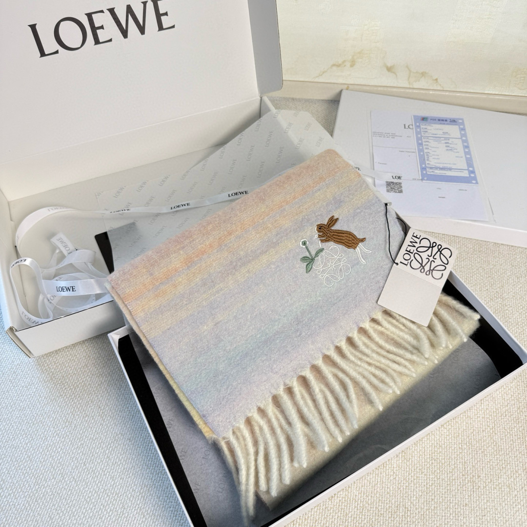 🆕 【▪Loewe · 罗意威难得一见的温柔配色，低调又不失优雅❗】重点推荐❗ 超级高级的彩虹配色🌈，每