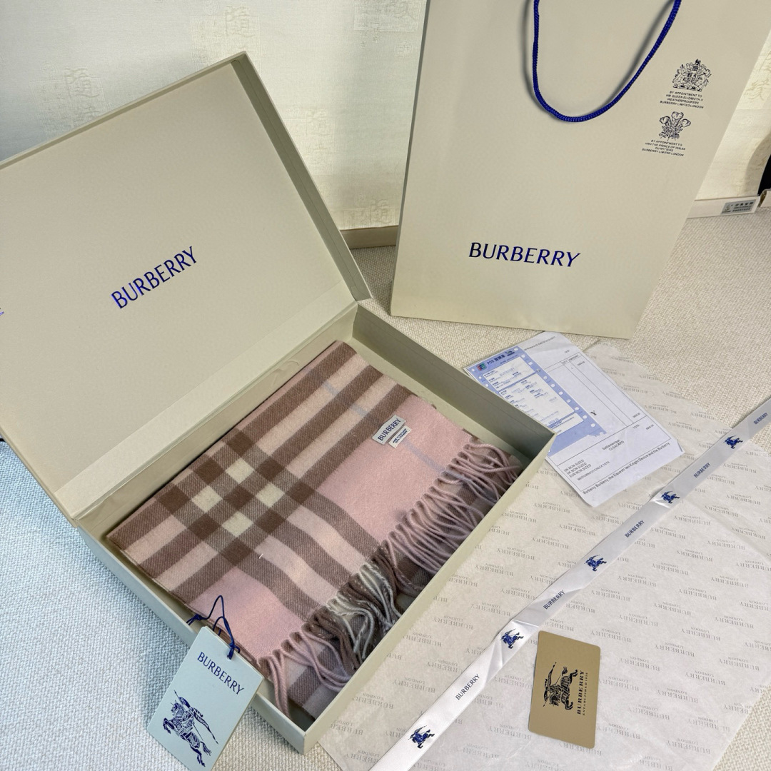 🆕【纯羊绒芯片版】Burberry · 巴宝莉经典万年格子❗️老款新作，最新官网全套辅料❗️HK🇭🇰外贸