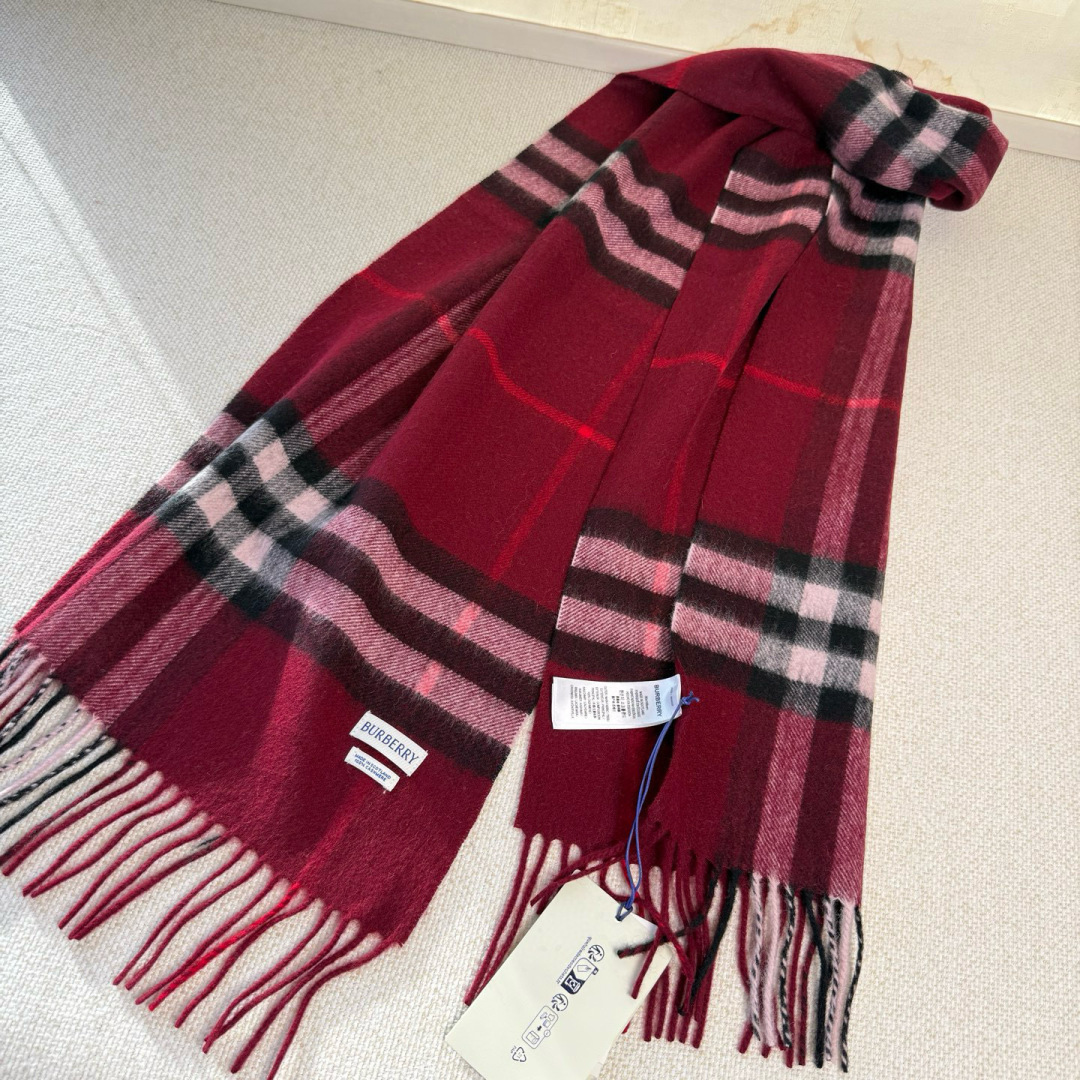 🆕【纯羊绒芯片版】Burberry · 巴宝莉经典万年格子❗️老款新作，最新官网全套辅料❗️HK🇭🇰外贸