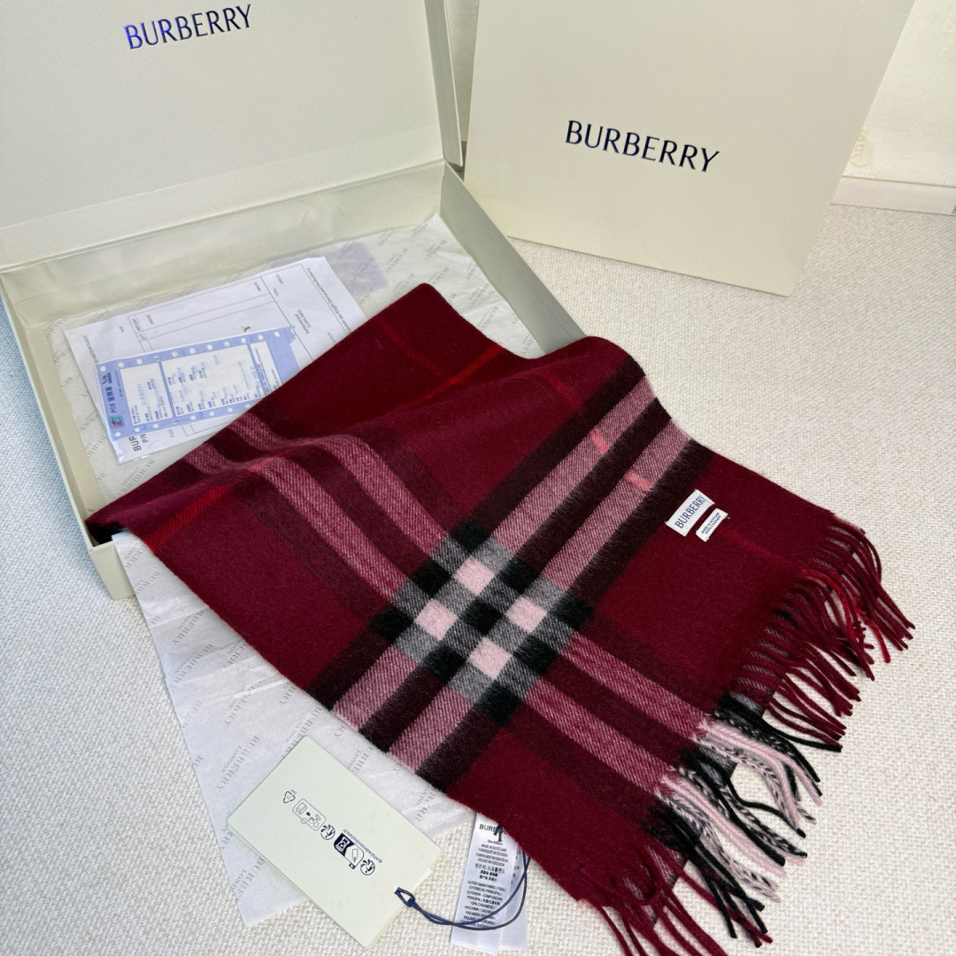 🆕【纯羊绒芯片版】Burberry · 巴宝莉经典万年格子❗️老款新作，最新官网全套辅料❗️HK🇭🇰外贸
