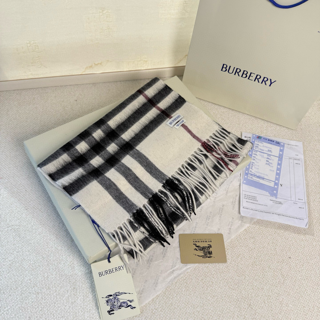 🆕【纯羊绒芯片版】Burberry · 巴宝莉经典万年格子❗️老款新作，最新官网全套辅料❗️HK🇭🇰外贸