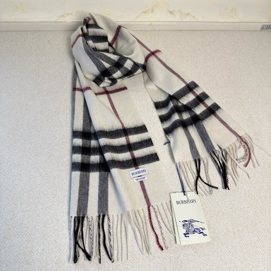 🆕【纯羊绒芯片版】Burberry · 巴宝莉经典万年格子❗️老款新作，最新官网全套辅料❗️HK🇭🇰外贸
