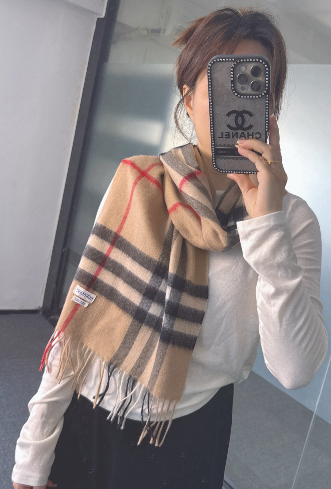 🆕【纯羊绒芯片版】Burberry · 巴宝莉经典万年格子❗️老款新作，最新官网全套辅料❗️HK🇭🇰外贸