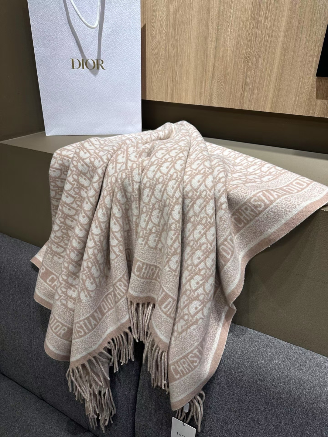 🆕高版本 · 经典的 Oblique 印花于 1969 年推出，装饰 Dior 各式单品，比如这款采用山