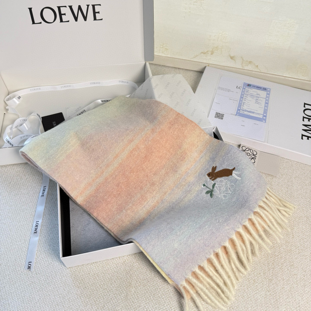 🆕 【▪Loewe · 罗意威难得一见的温柔配色，低调又不失优雅❗】重点推荐❗ 超级高级的彩虹配色🌈，每