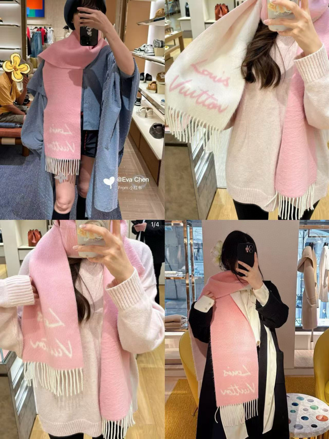 🆕大驴家最美的围巾没有之一，独家首发，Fluffygram 围巾取材羊驼毛和绵羊毛混纺，以拉绒处理营造舒