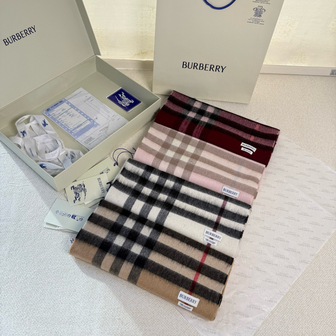 🆕【纯羊绒芯片版】Burberry · 巴宝莉经典万年格子❗️老款新作，最新官网全套辅料❗️HK🇭🇰外贸