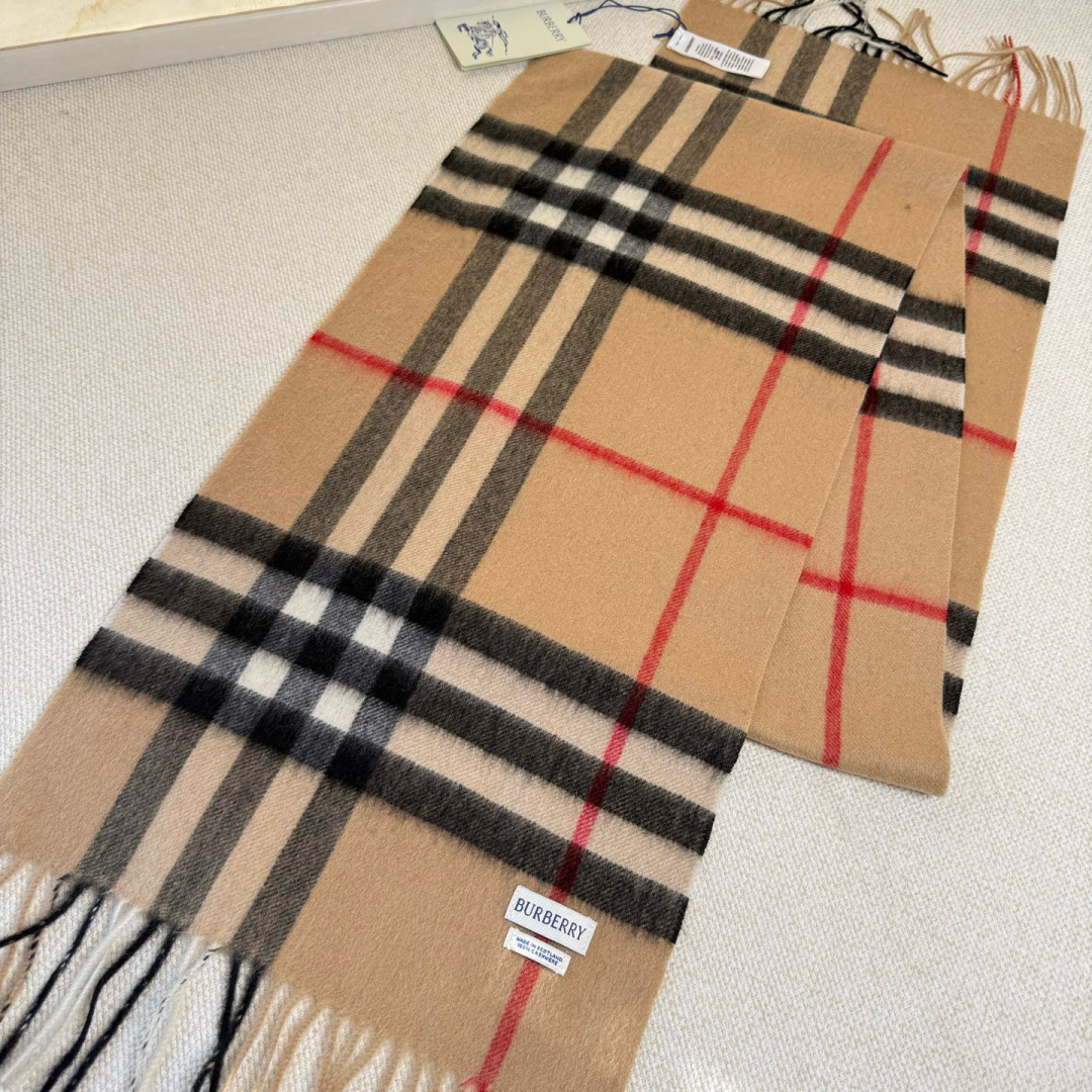 🆕【纯羊绒芯片版】Burberry · 巴宝莉经典万年格子❗️老款新作，最新官网全套辅料❗️HK🇭🇰外贸