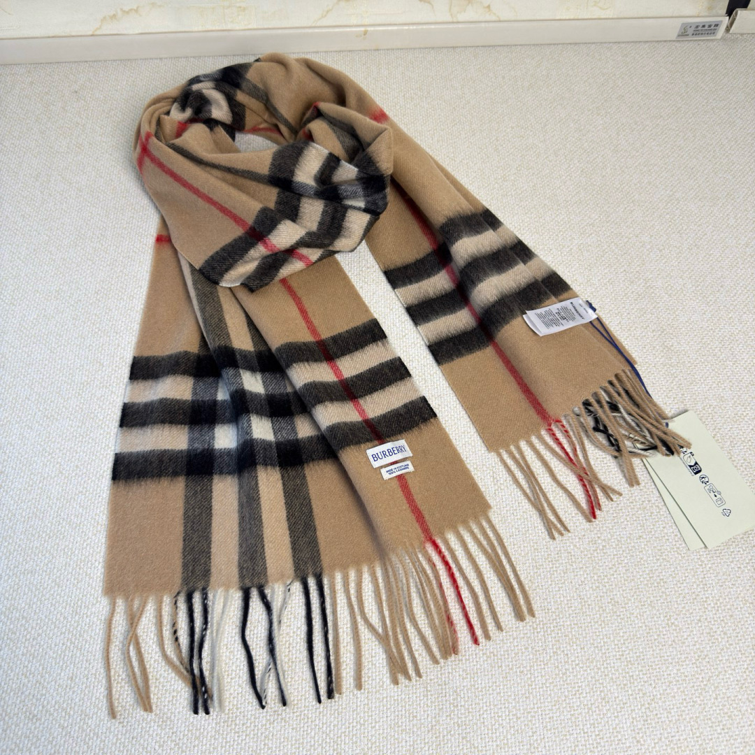 🆕【纯羊绒芯片版】Burberry · 巴宝莉经典万年格子❗️老款新作，最新官网全套辅料❗️HK🇭🇰外贸