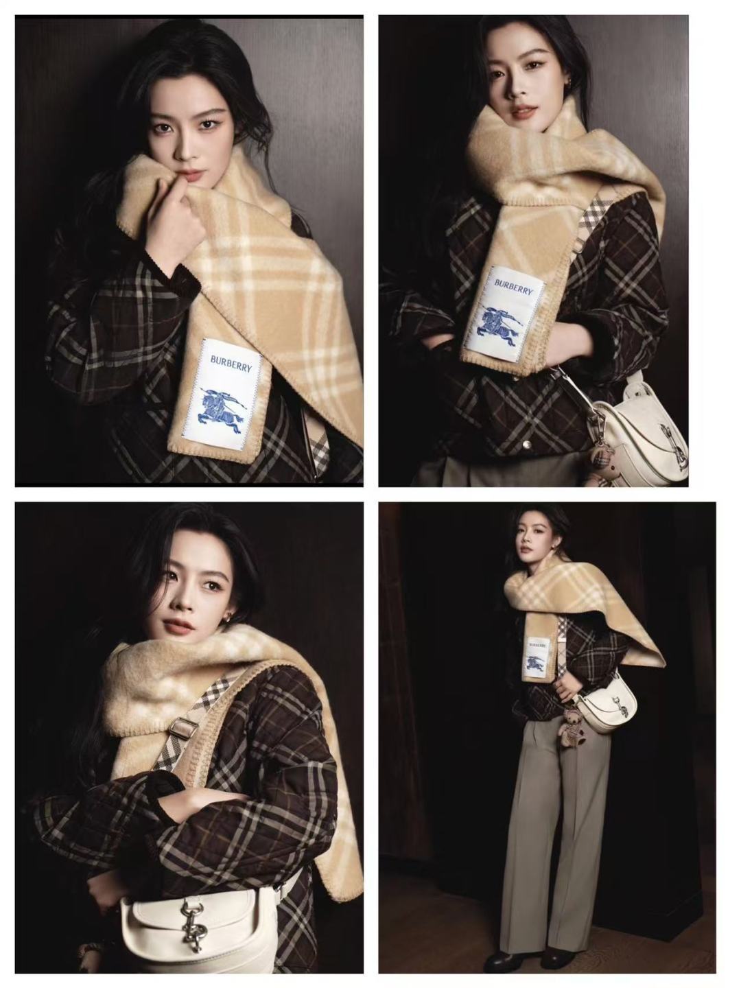 Burberry 搭配 绝绝子呀 美爆了的款 柜子一上市就售罄 排队都买不到的款 低调的奢侈感 这款Burberry围巾