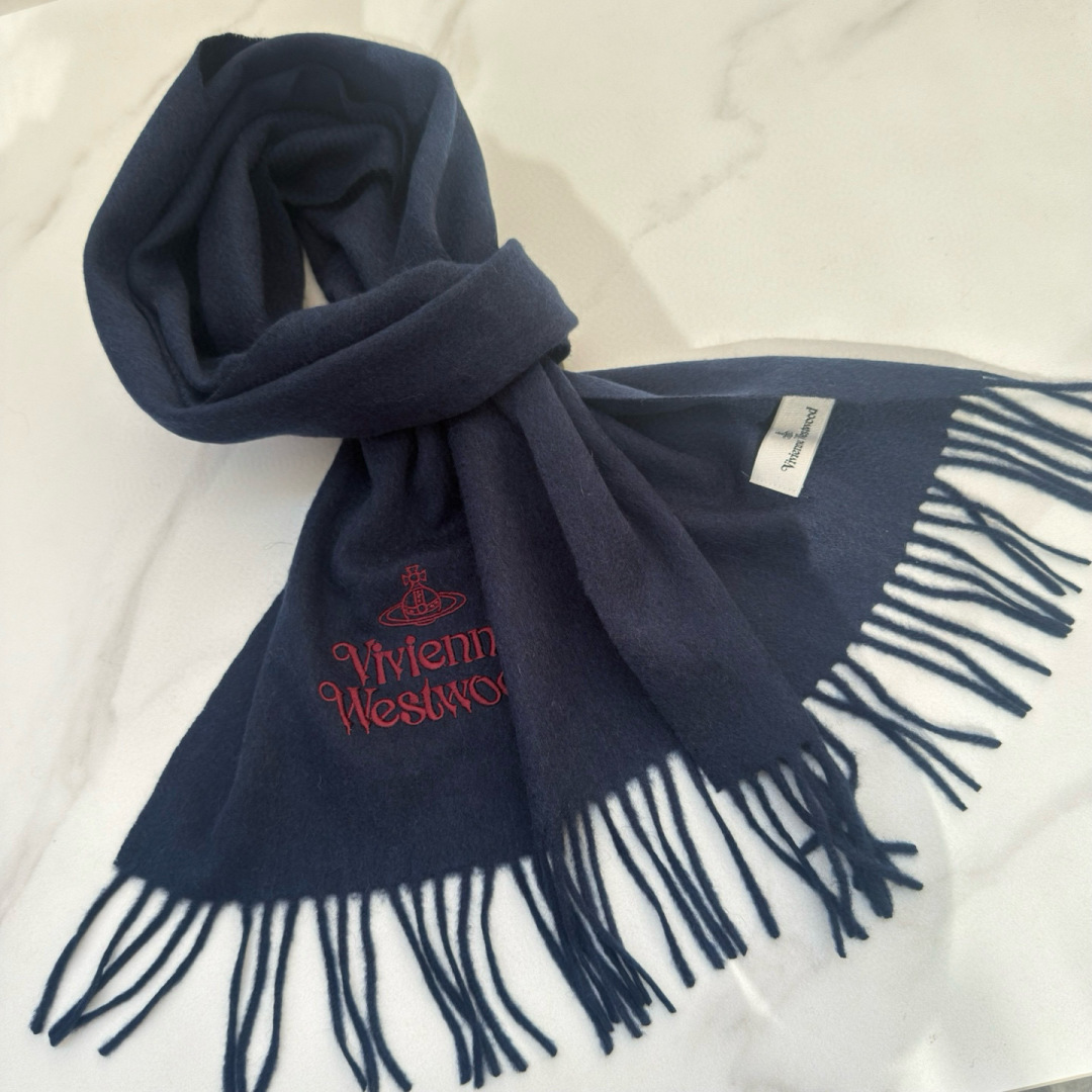 Vivienne Westwood 𝐖𝐞𝐬𝐭𝐰𝐨𝐨𝐝 【薇薇安 · 西太后】 山羊绒小围巾 送人自留都太高大上了 重磅上新