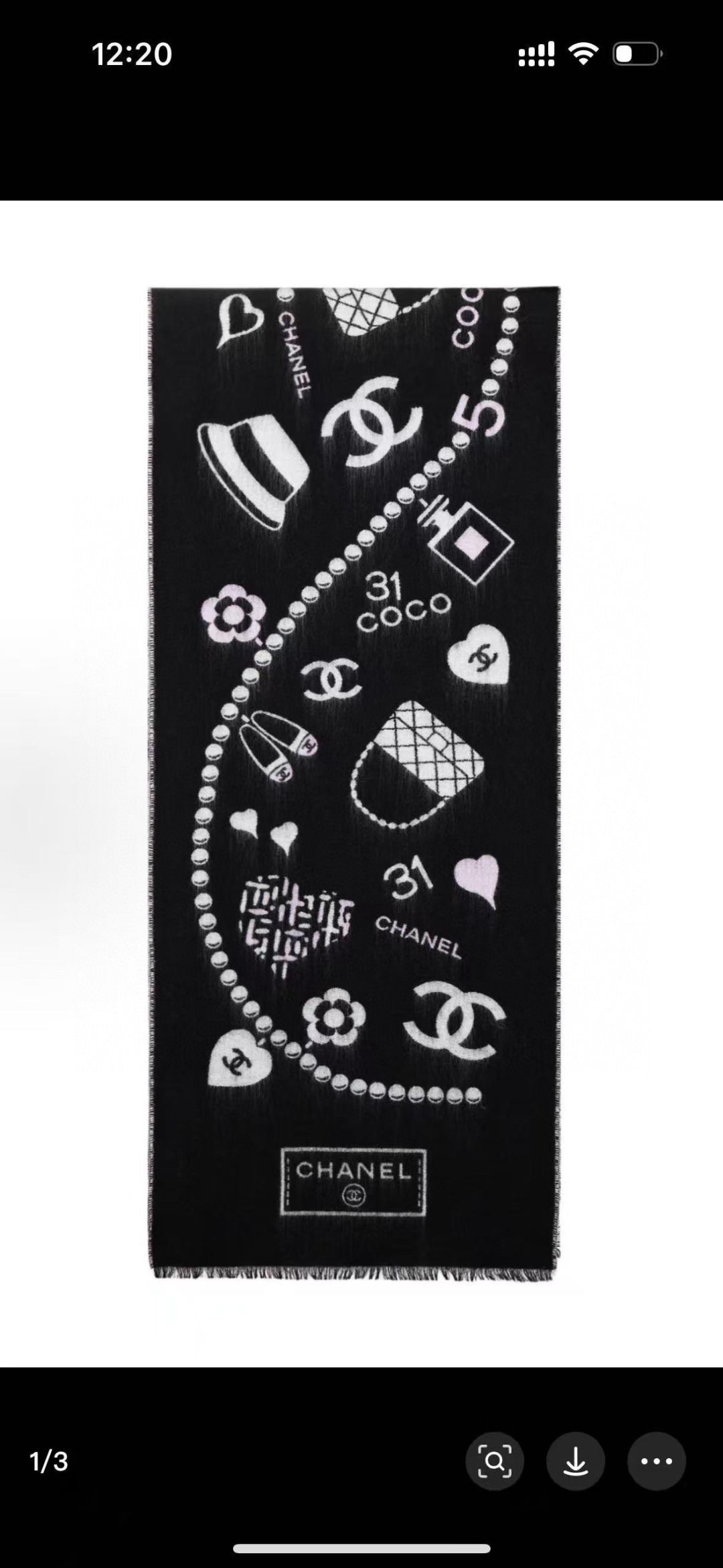 Chanel 25B珍珠coco
