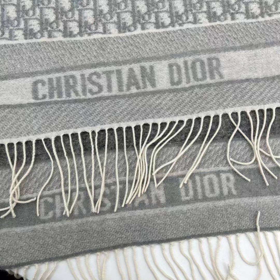 Dior Dior双面流苏倾斜字母