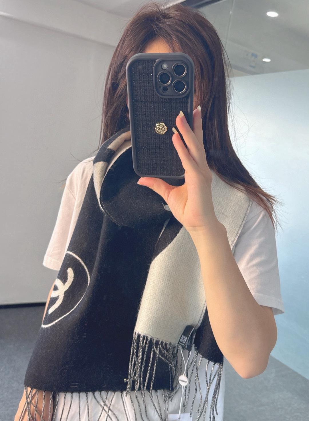 Chanel 香奈兒新品圍巾，這條必須推