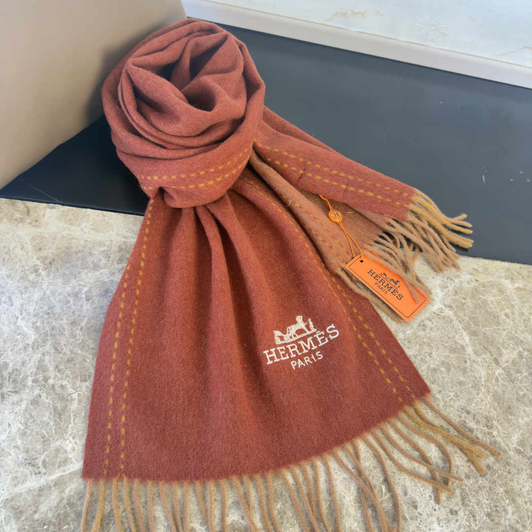 Hermes Scarf 🆕 ， ， ， ， ， H ， logo， ， ， ， ， ， ， ：35 x 180cm — photo 7