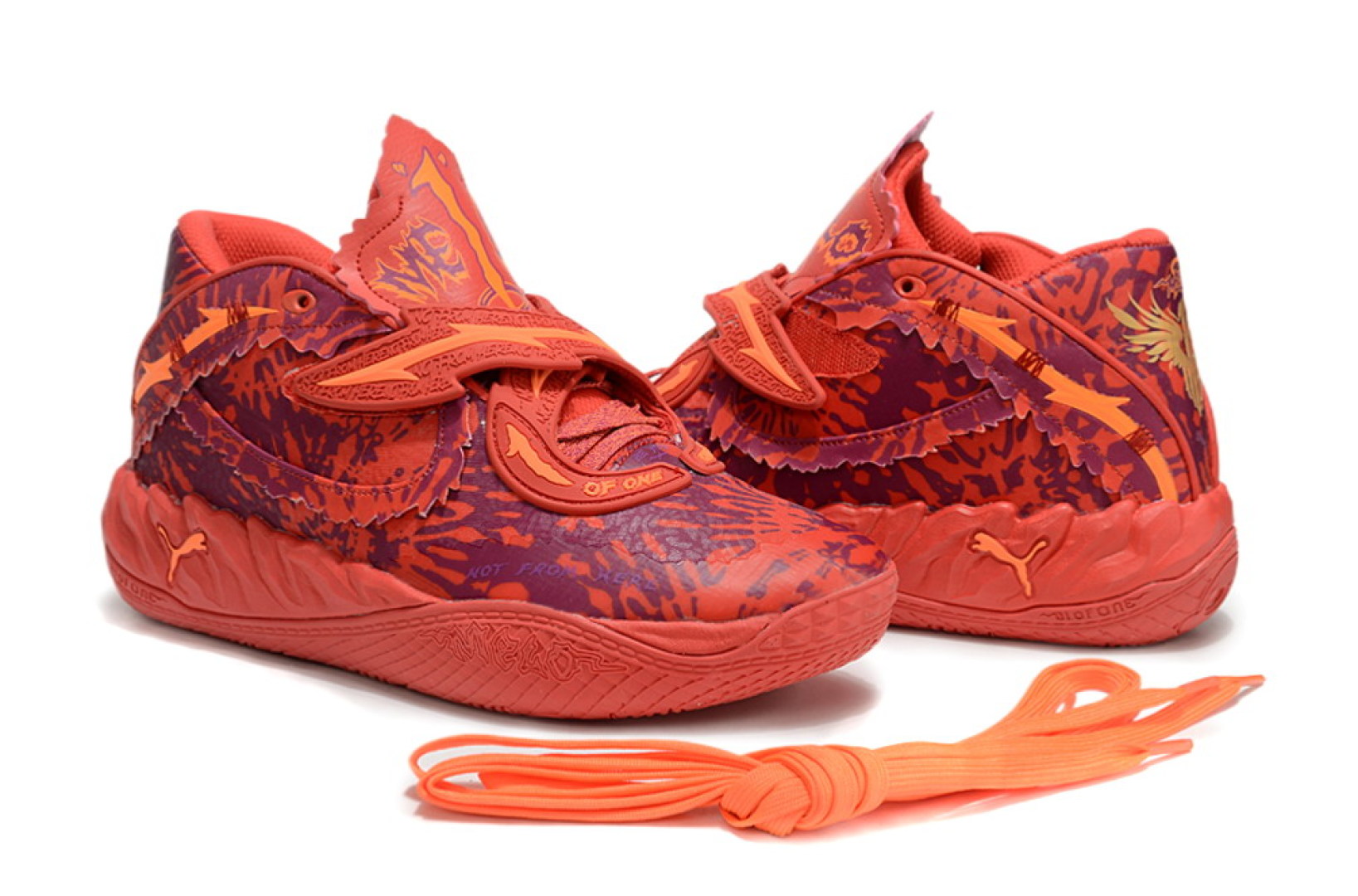 💰260
Puma/彪马 PUMA MB.05 防滑 透气 中帮 圆头 篮球鞋
Size:40-46