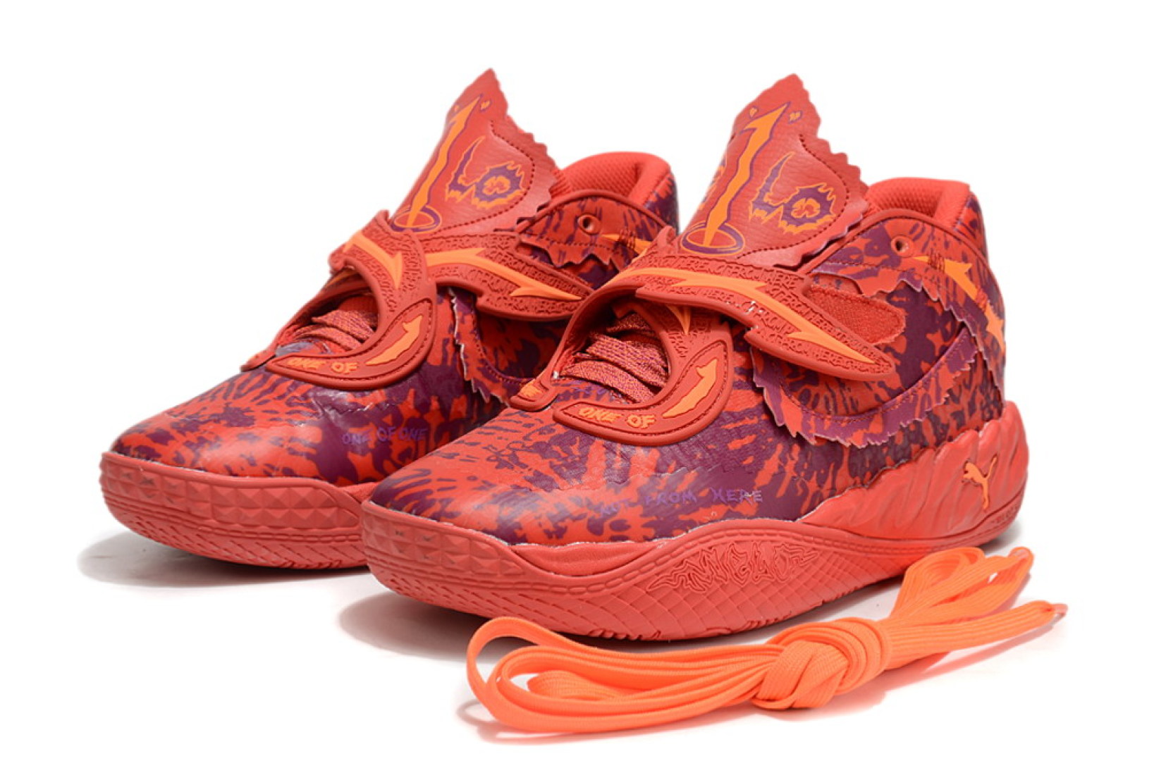 💰260
Puma/彪马 PUMA MB.05 防滑 透气 中帮 圆头 篮球鞋
Size:40-46