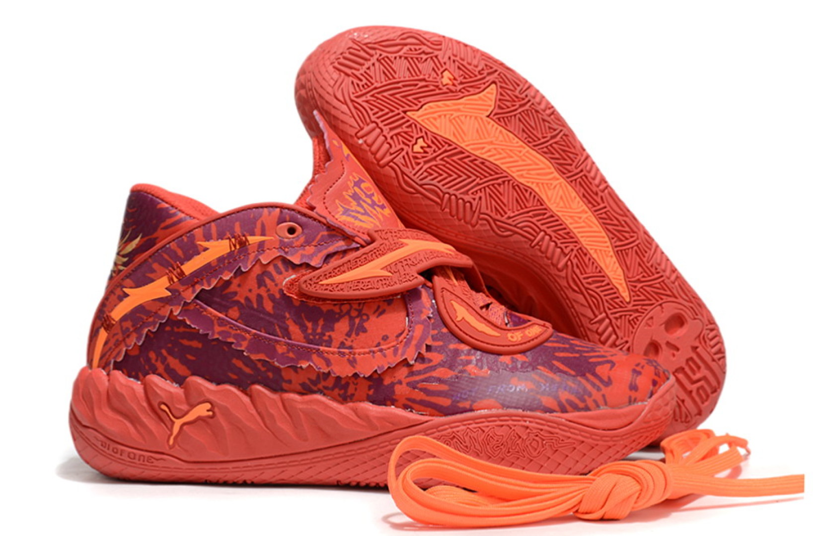 💰260
Puma/彪马 PUMA MB.05 防滑 透气 中帮 圆头 篮球鞋
Size:40-46