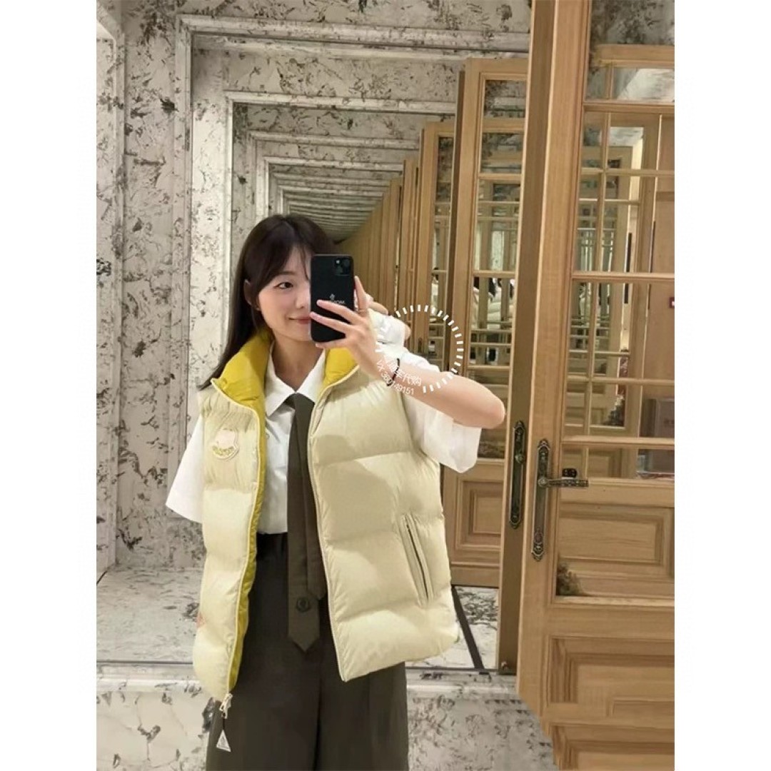 Moncler 蒙口 LiPsi羽绒马甲～情侣款上身效果图～