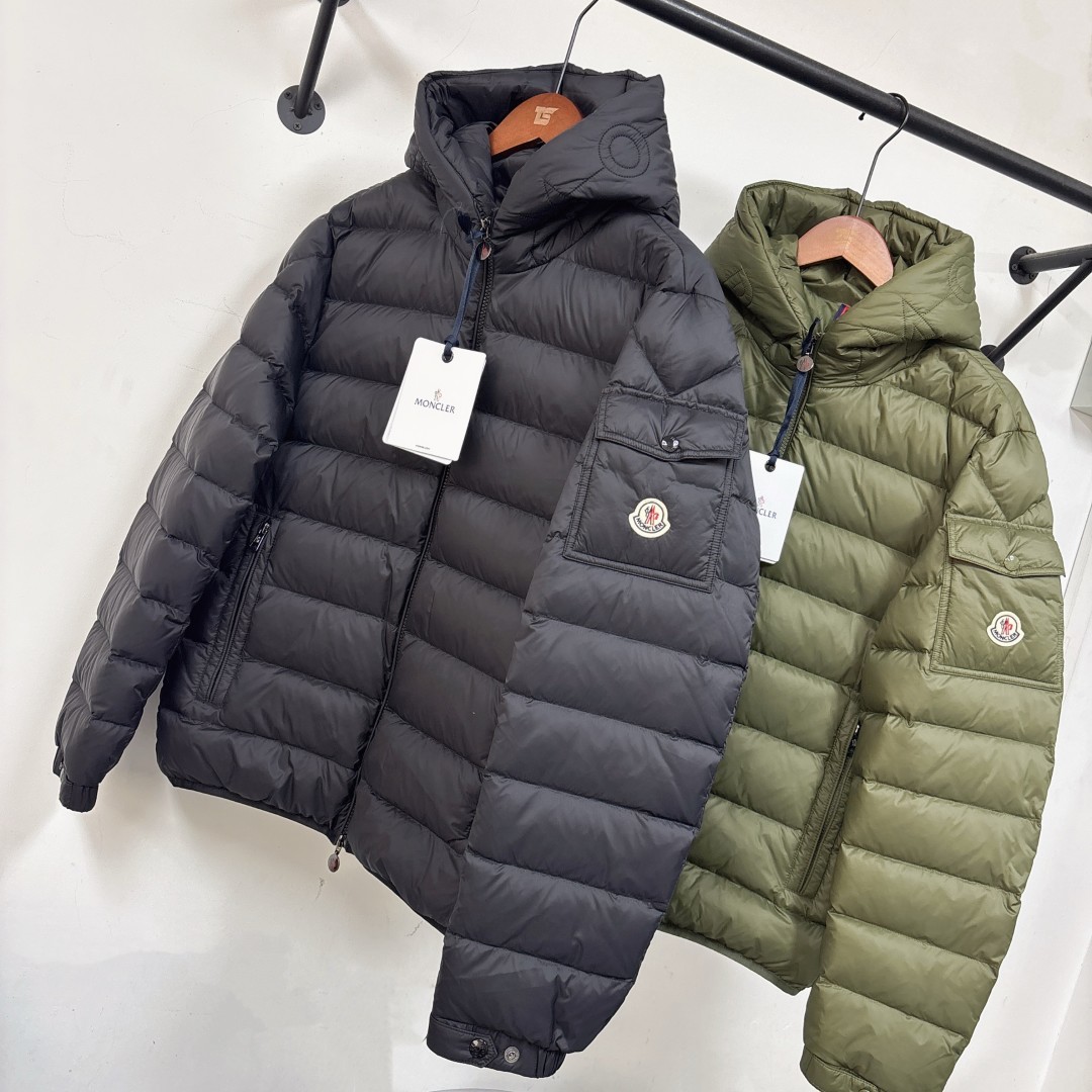 羽绒 🆕新款上架🎬Moncler 蒙口 Najan男士连帽羽绒服~男女同款~官网专柜同步上新🈶售~采用轻
