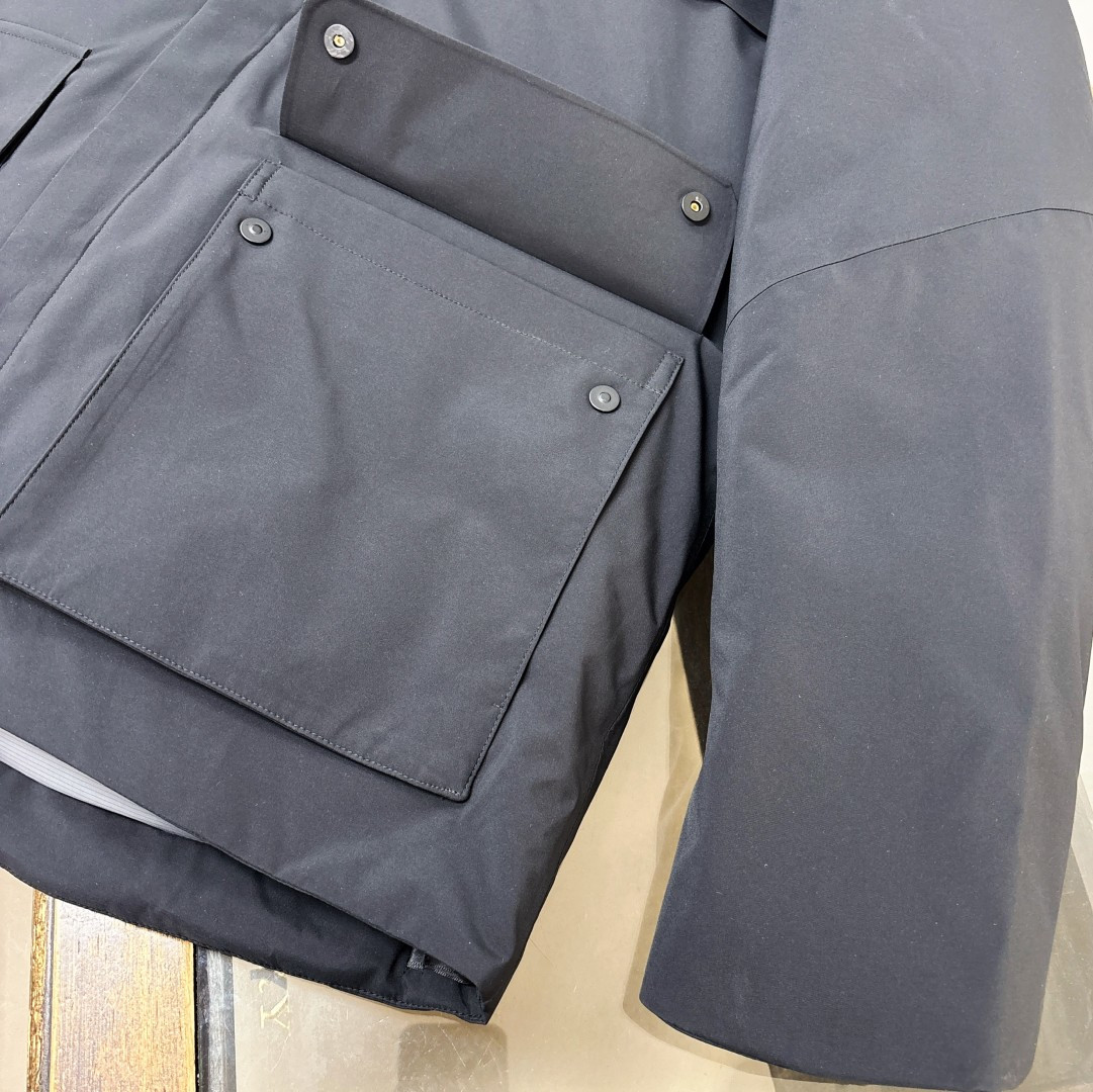 🆕ZEGNA 杰尼亚 25秋冬最新款连帽工装款大口袋羽绒服外套 版型剪裁完美穿着舒适有型，整体视觉感超强