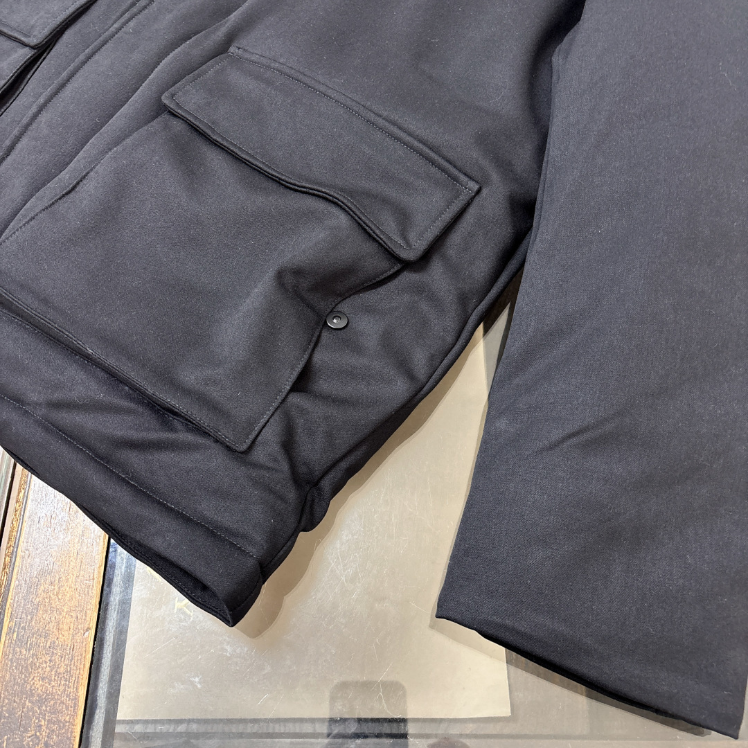 ！ 🆕ZEGNA 杰尼亚 25秋冬最新款立领毛呢中长款羽绒服外套 版型剪裁完美穿着舒适有型，整体视觉感超