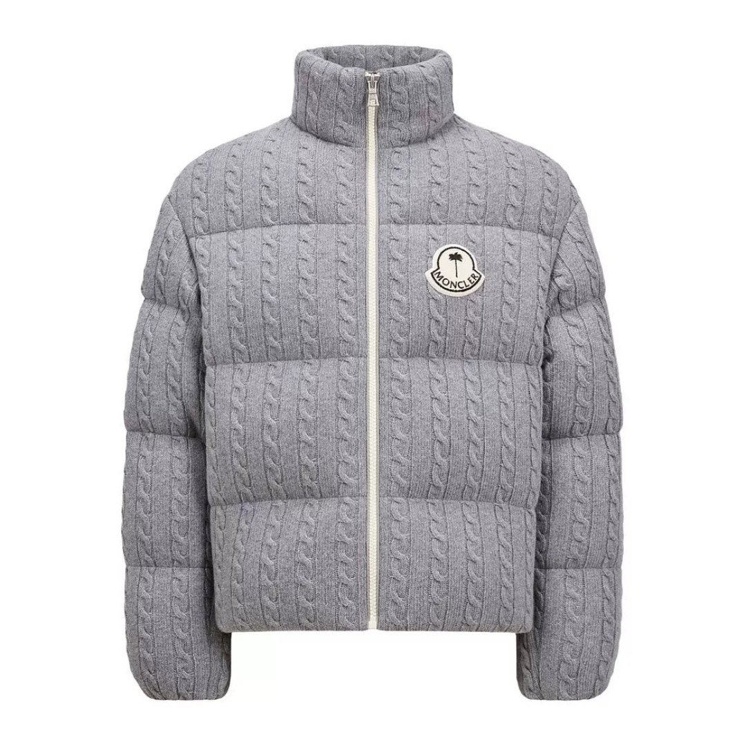 Chaqueta de plumas Moncler & Palm ángulos — photo 3