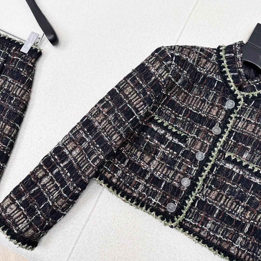 Elegant Cropped Tweed Jacket & High Waist Skirt Set 6 cmp i1756711031054 7181 0 4