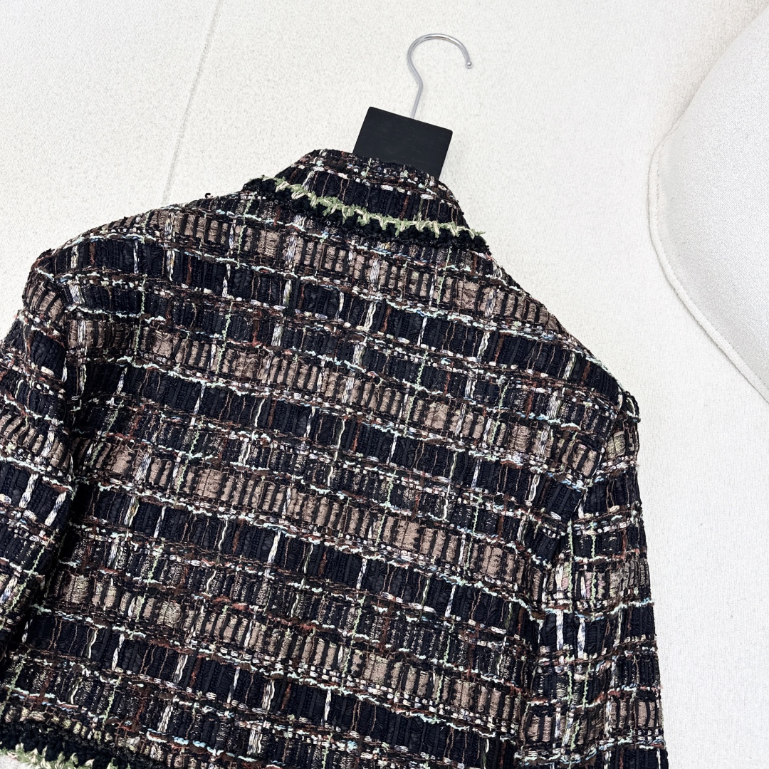 Elegant Cropped Tweed Jacket & High Waist Skirt Set 10 cmp i1756711032620 9823 0 8