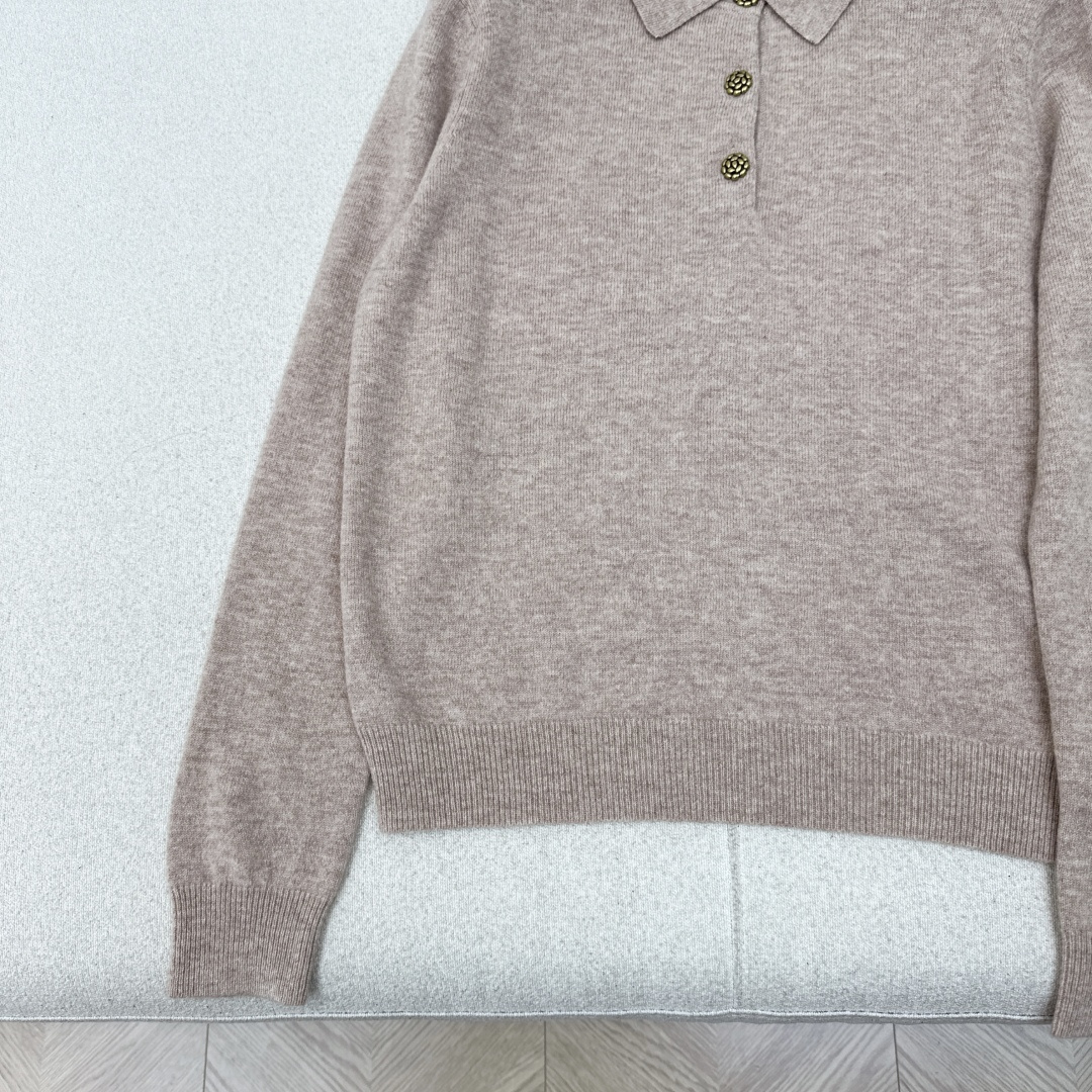 老钱风穿搭 lp🆕 25Ss————秋冬最新款美拉徳穿搭羊绒羊毛毛衣🤎polo翻领经典版型高级又时髦 重