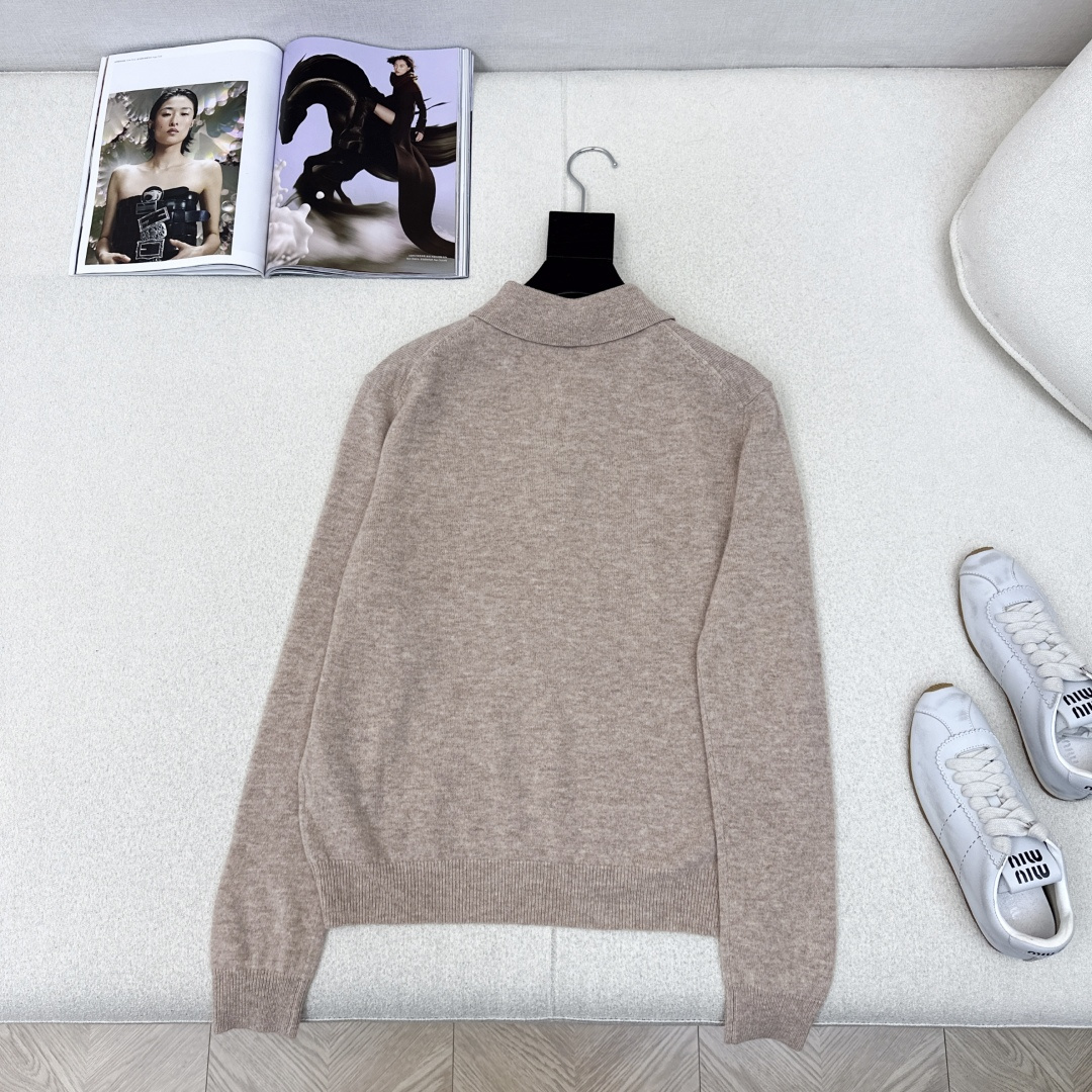 老钱风穿搭 lp🆕 25Ss————秋冬最新款美拉徳穿搭羊绒羊毛毛衣🤎polo翻领经典版型高级又时髦 重