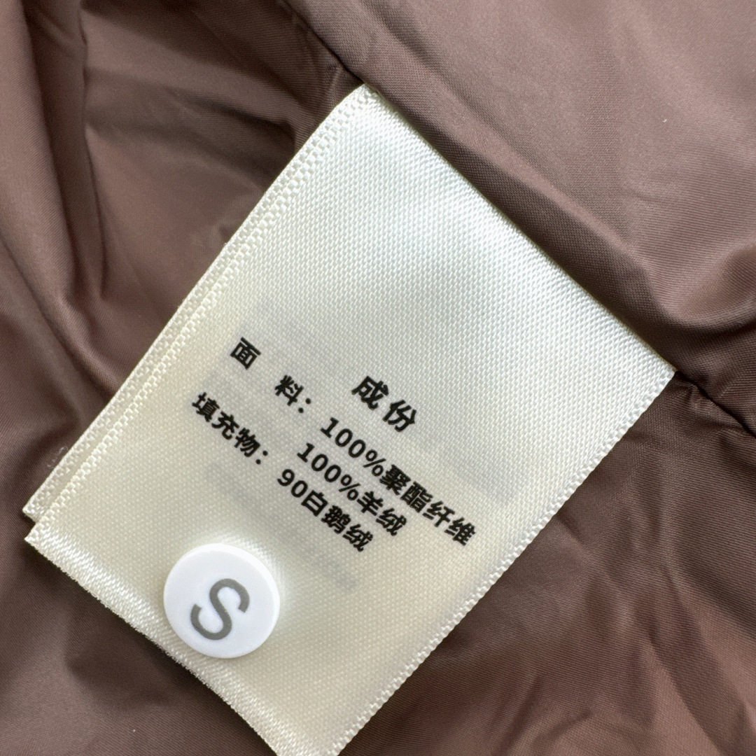品质控必入 独家款～lp🆕 25Ss————秋冬最新款高奢羊毛针织拼接羽绒服🖤定制尼龙+百分百羊毛针织面